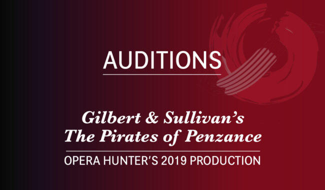 main image - Auditions for our 2019 Production – GILBERT & SULLIVAN’S THE PIRATES OF PENZANCE