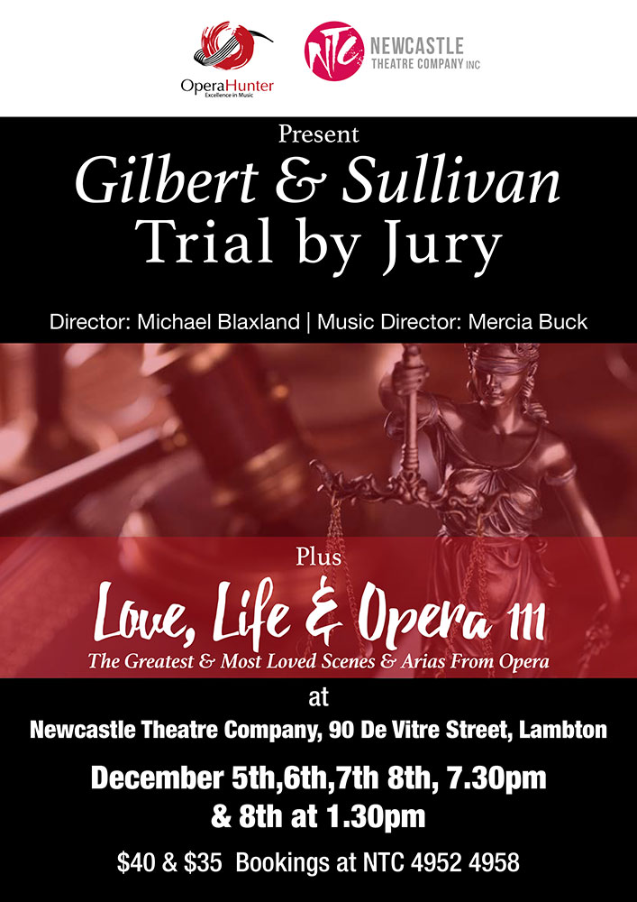 Opera Hunter Trial by Jury Poster