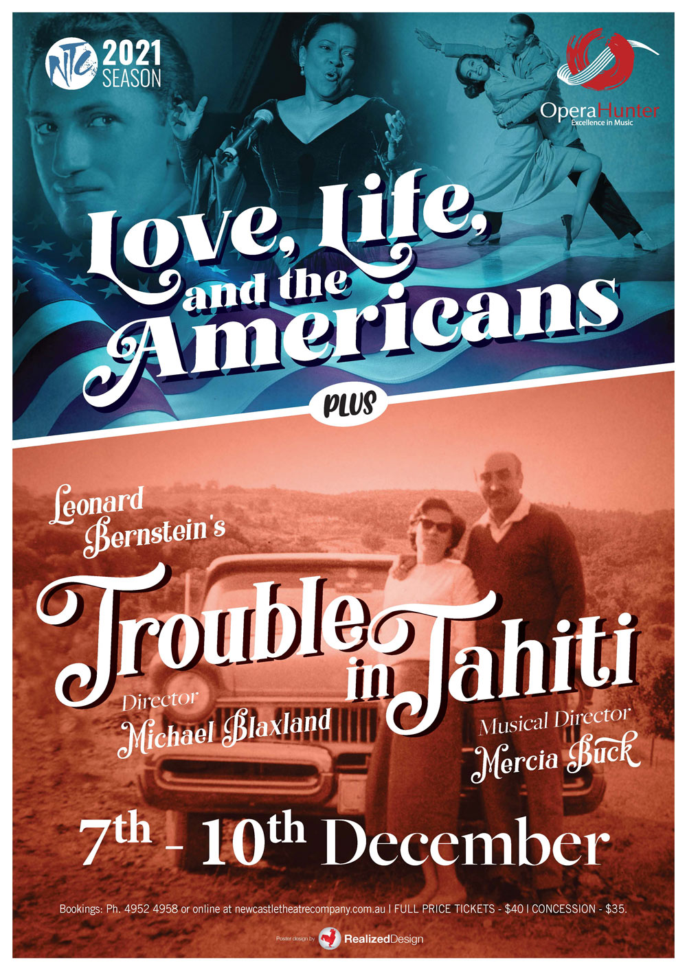 main image - LOVE, LIFE & THE AMERICANS CONCERT – 7th – 10th December 2022